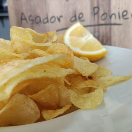 Patatas con olivas